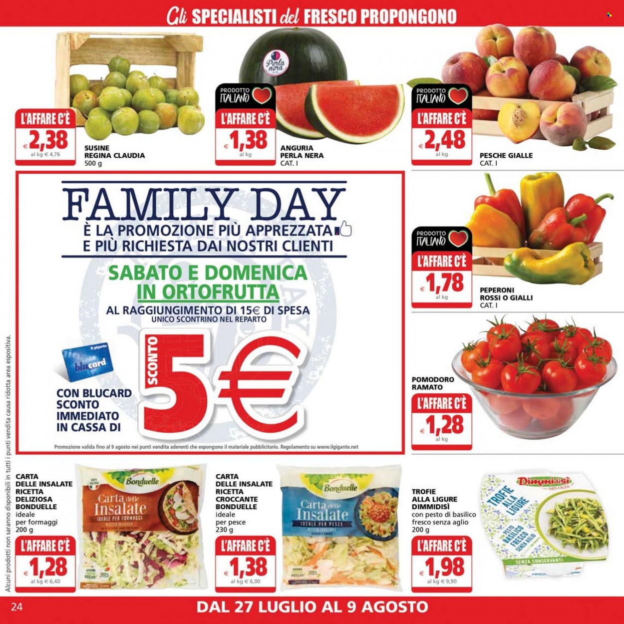 Volantino Il Gigante - 27/7/2023 - 9/8/2023. Pagina 24