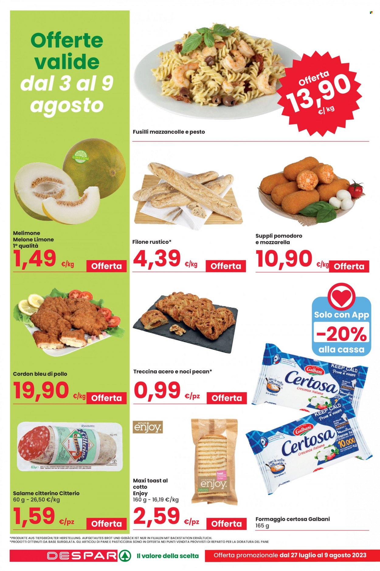 Volantino Despar - 27/7/2023 - 9/8/2023. Pagina 10