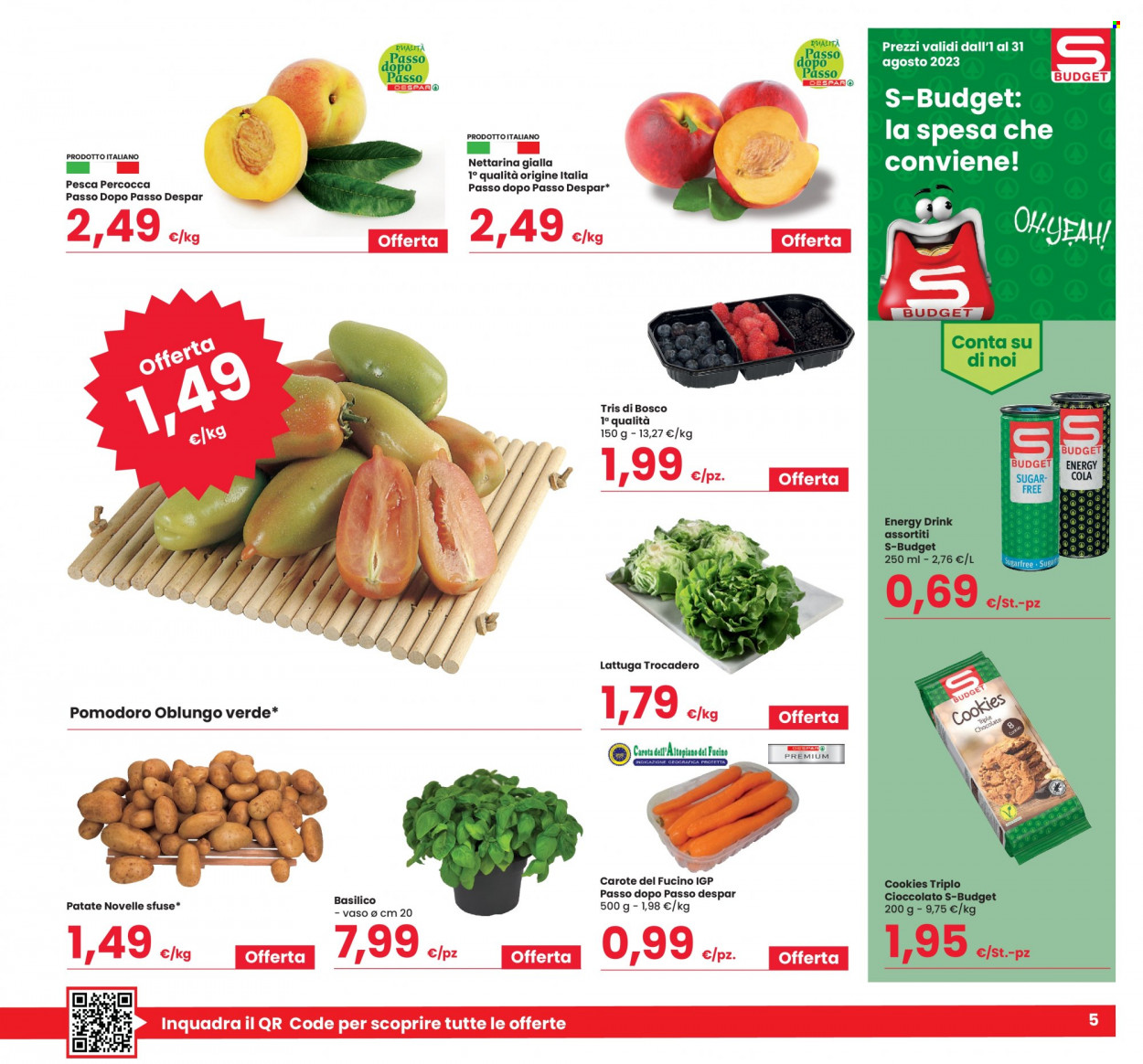 Volantino Eurospar - 27/7/2023 - 9/8/2023. Pagina 5