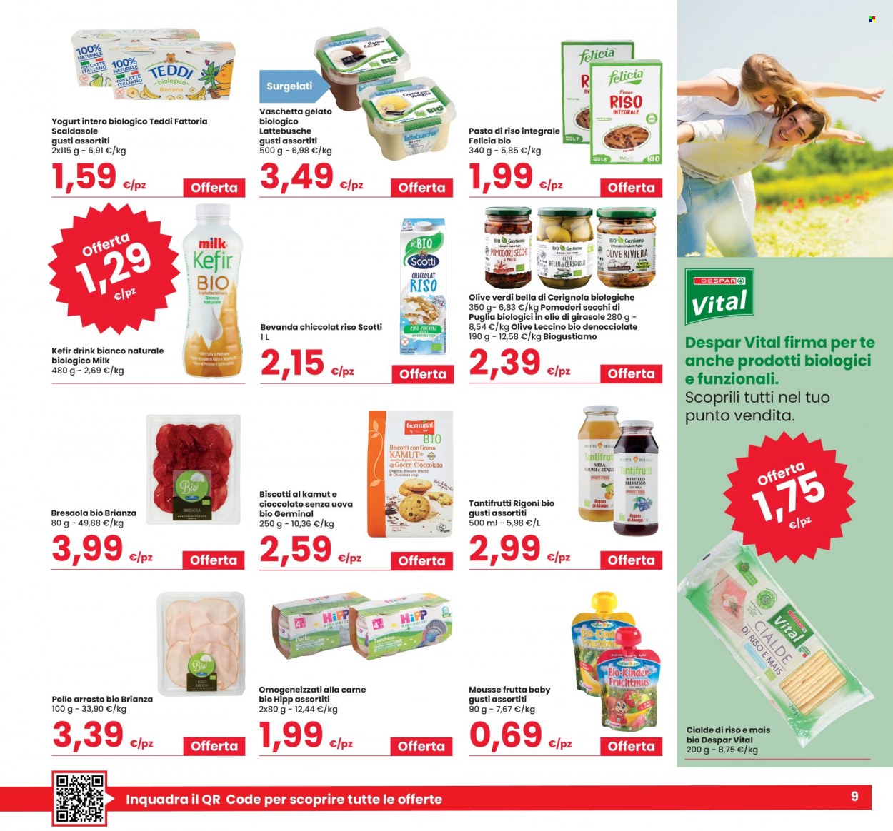 Volantino Eurospar - 27/7/2023 - 9/8/2023. Pagina 9