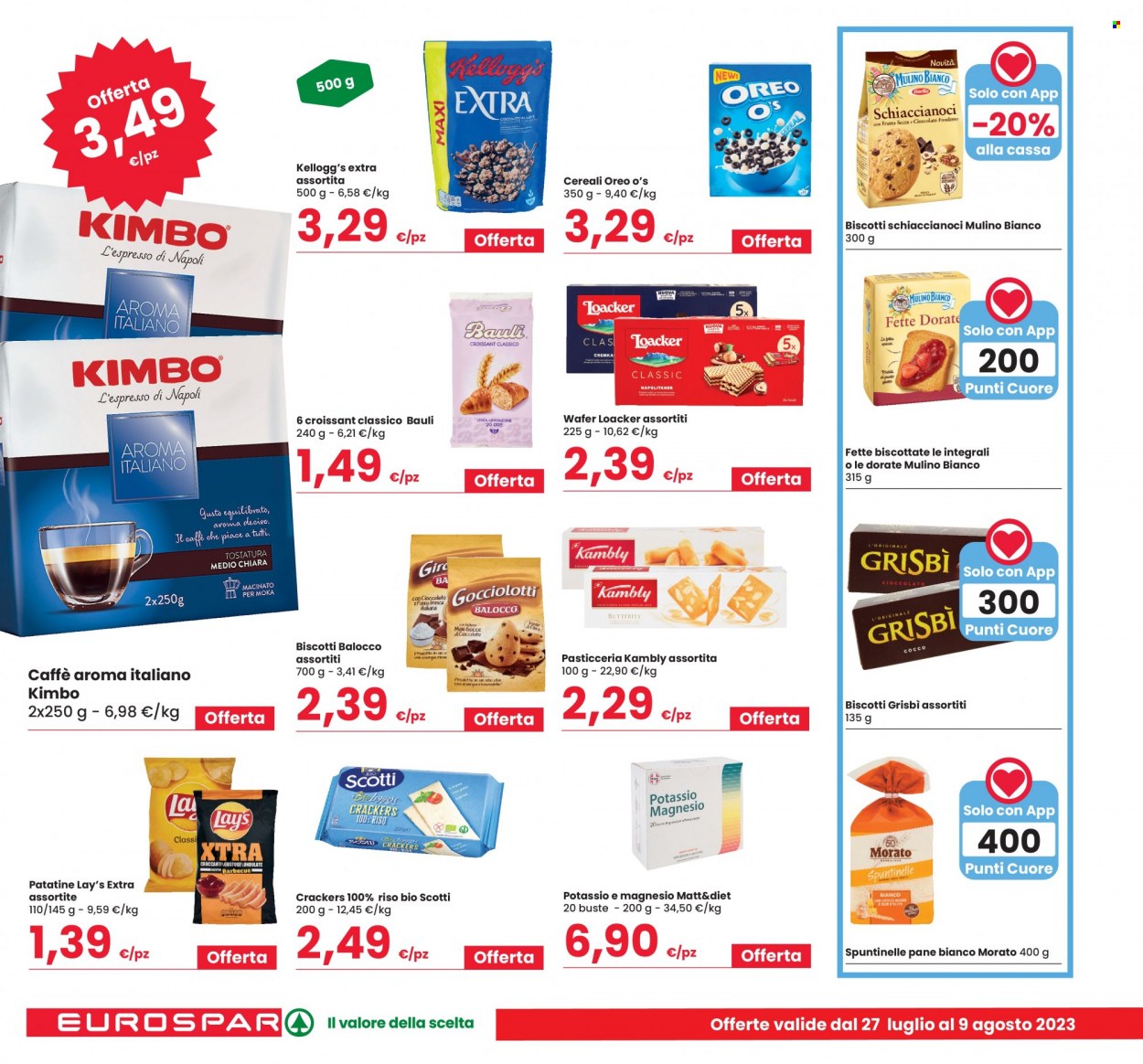 Volantino Eurospar - 27/7/2023 - 9/8/2023. Pagina 14