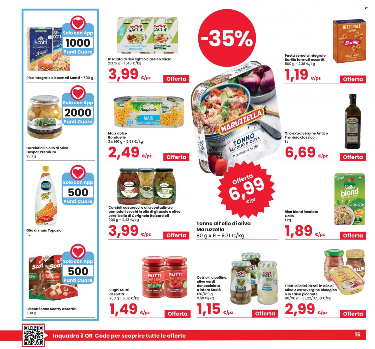 Volantino Eurospar - 27/7/2023 - 9/8/2023. Pagina 15