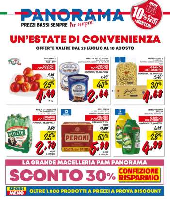 Volantino Panorama - 28/7/2023 - 10/8/2023.
