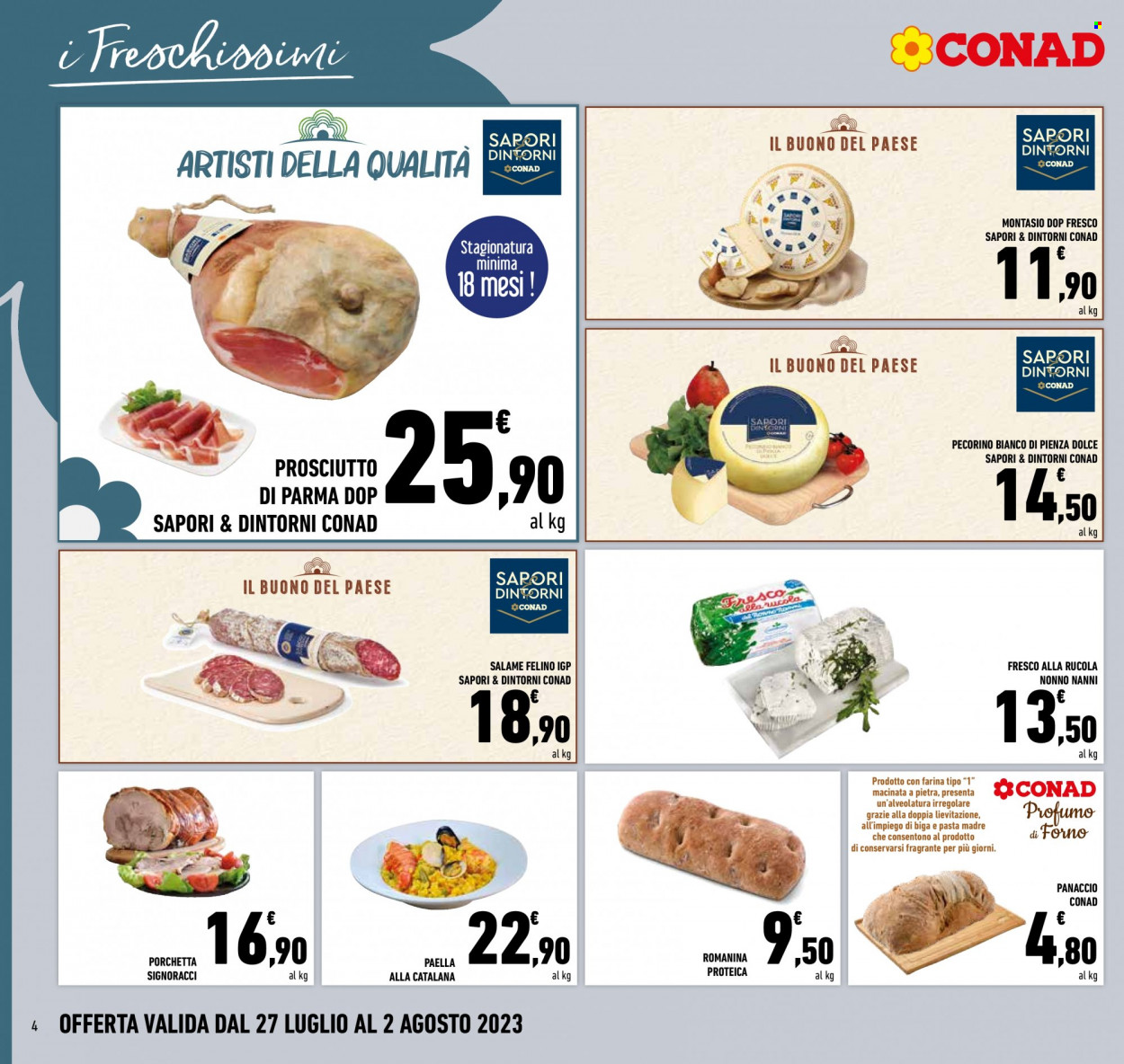 Volantino Conad - 27/7/2023 - 2/8/2023. Pagina 4