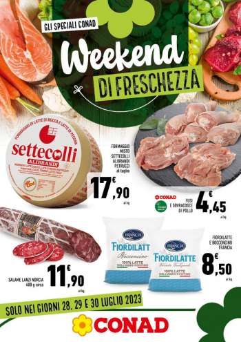 Volantino Conad - 28/7/2023 - 30/7/2023.