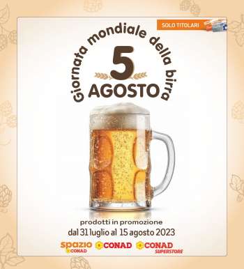 Volantino Conad - 31/7/2023 - 15/8/2023.
