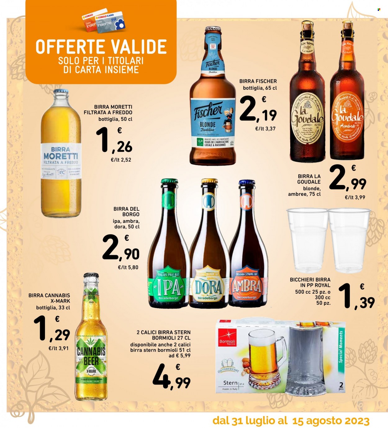 Volantino Conad - 31/7/2023 - 15/8/2023. Pagina 5