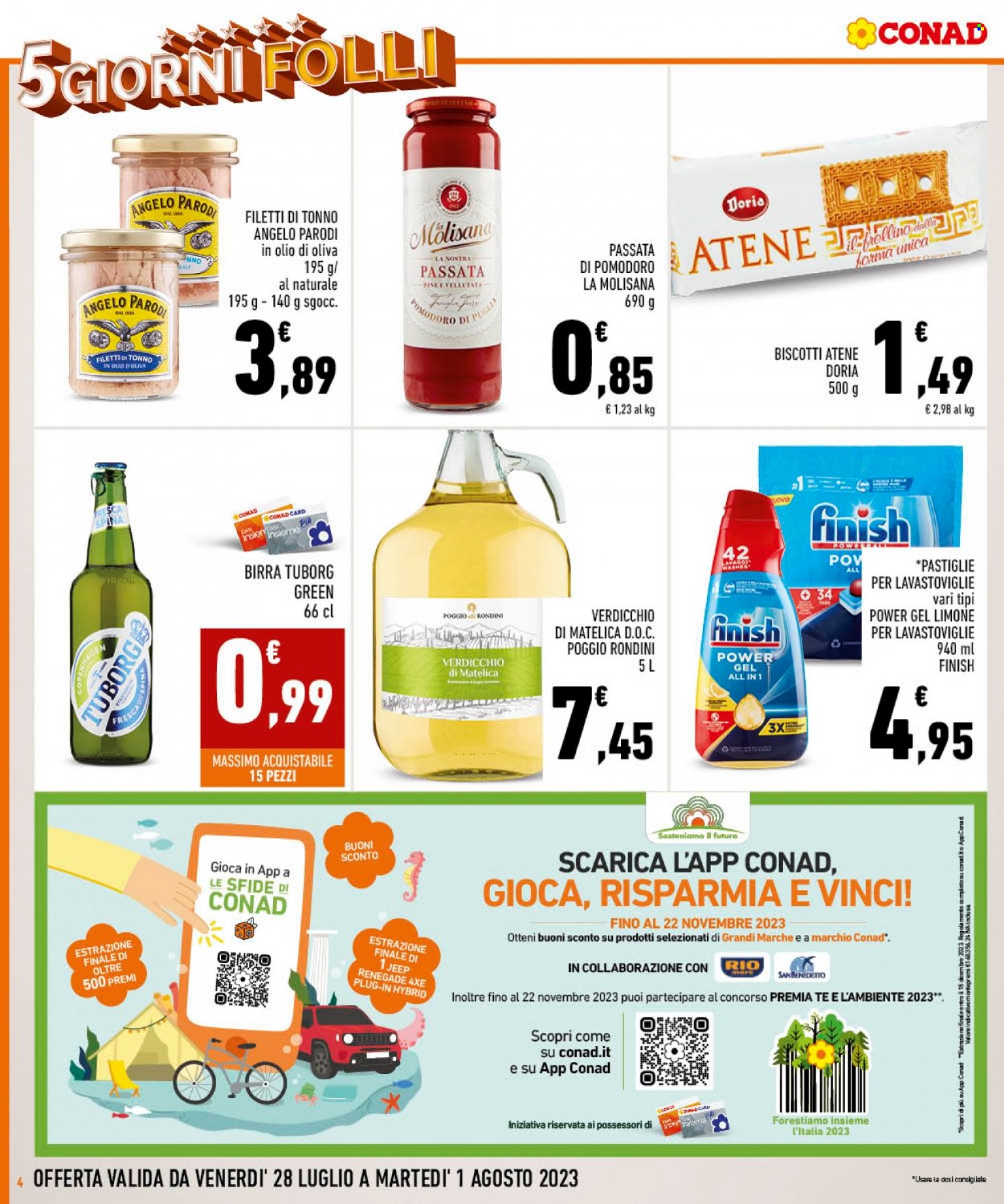 Volantino Conad - 28/7/2023 - 1/8/2023. Pagina 4