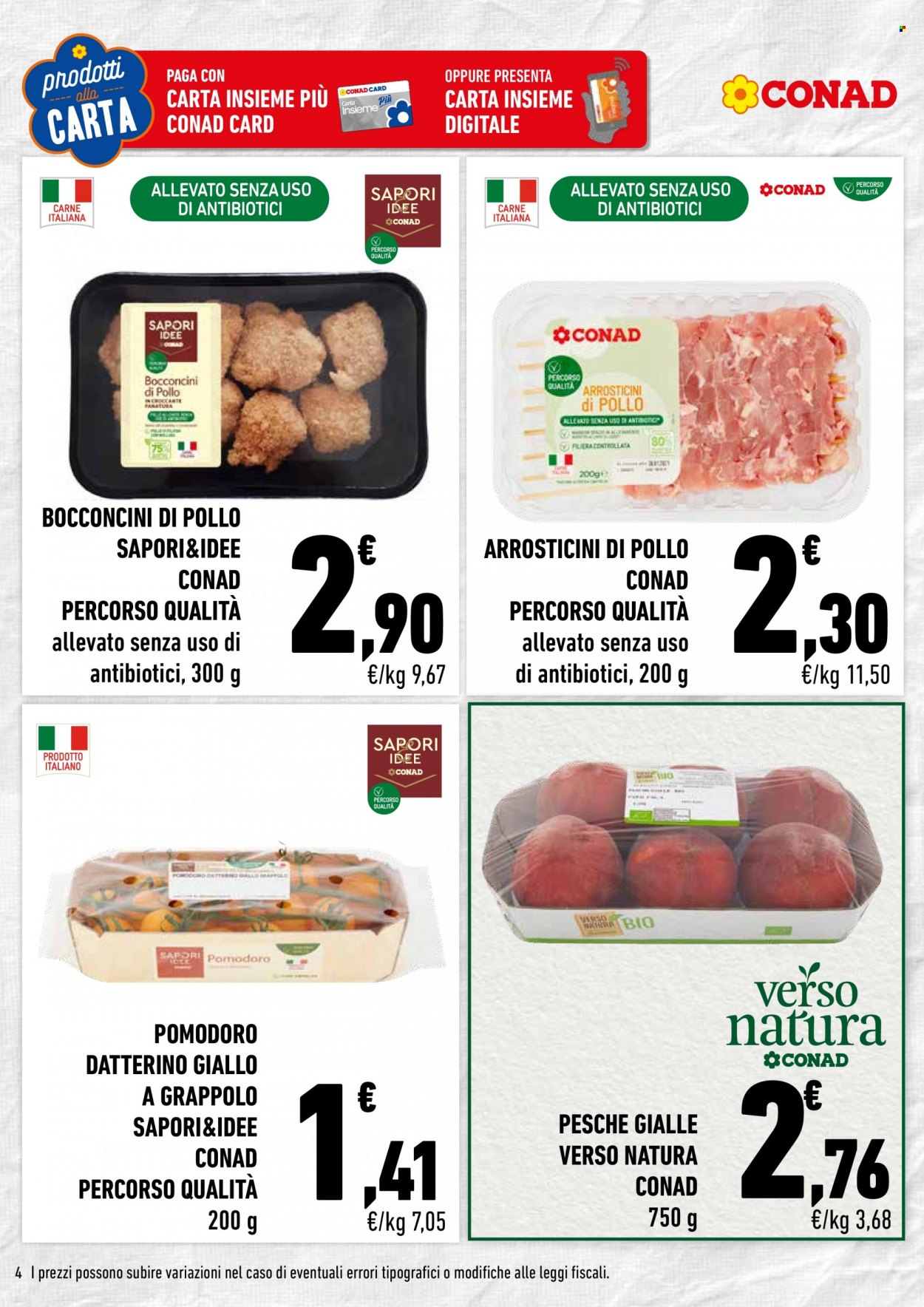 Volantino Conad - 27/7/2023 - 6/8/2023. Pagina 4