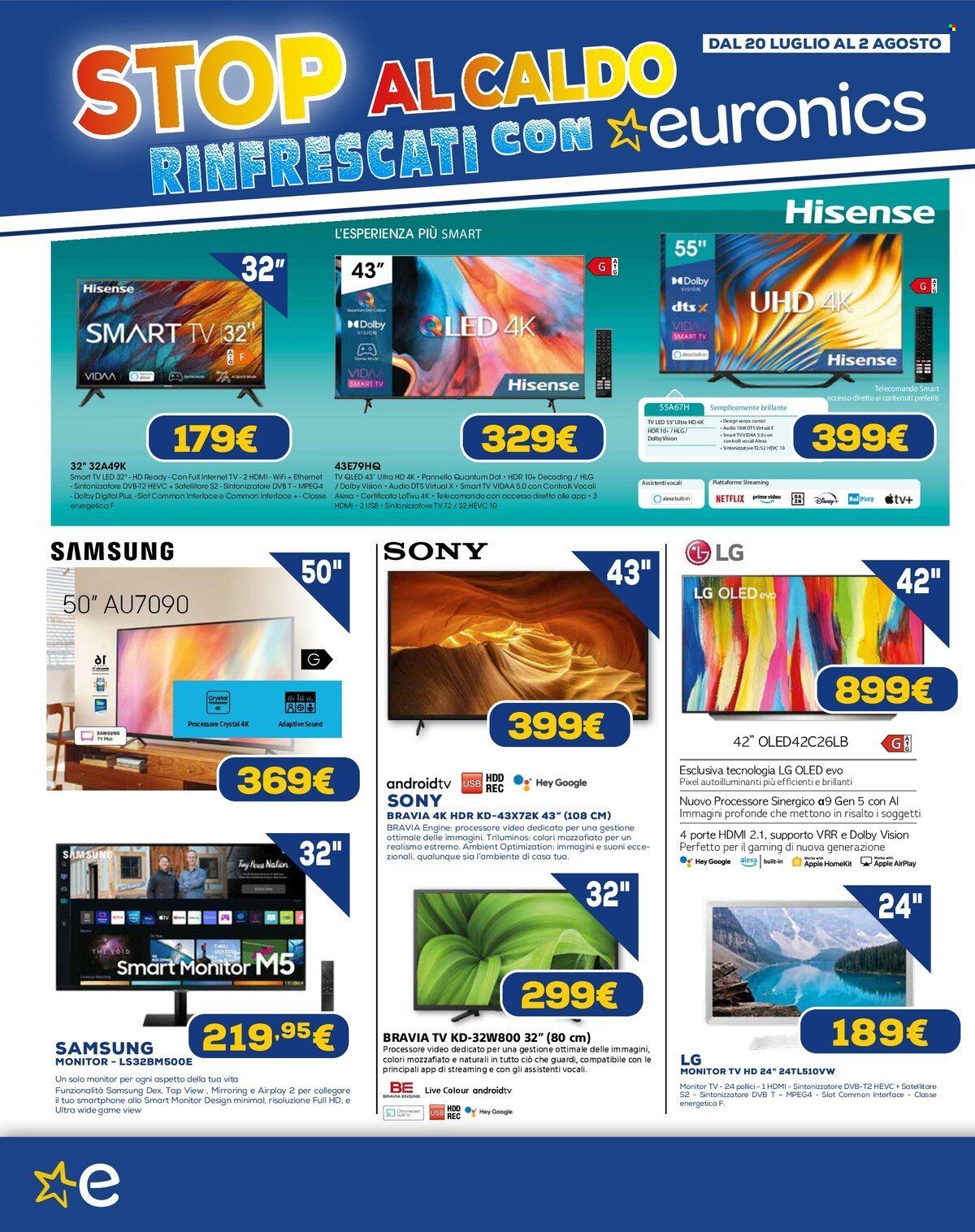 Volantino Euronics - 20/7/2023 - 2/8/2023. Pagina 2