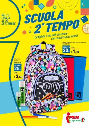 Volantino Iper, La grande i - 31/7/2023 - 24/9/2023.