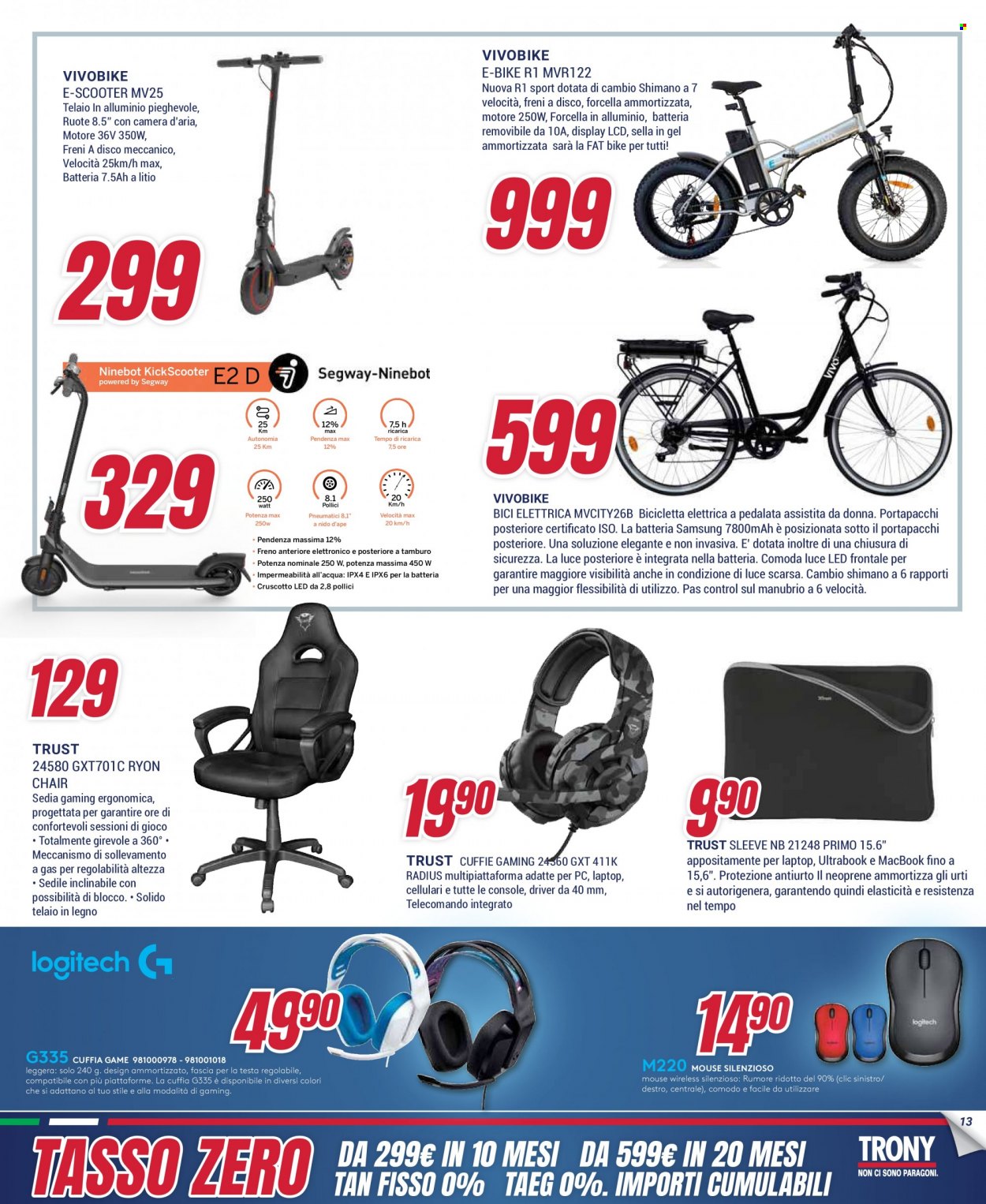 Volantino Trony - 22/7/2023 - 31/7/2023. Pagina 13