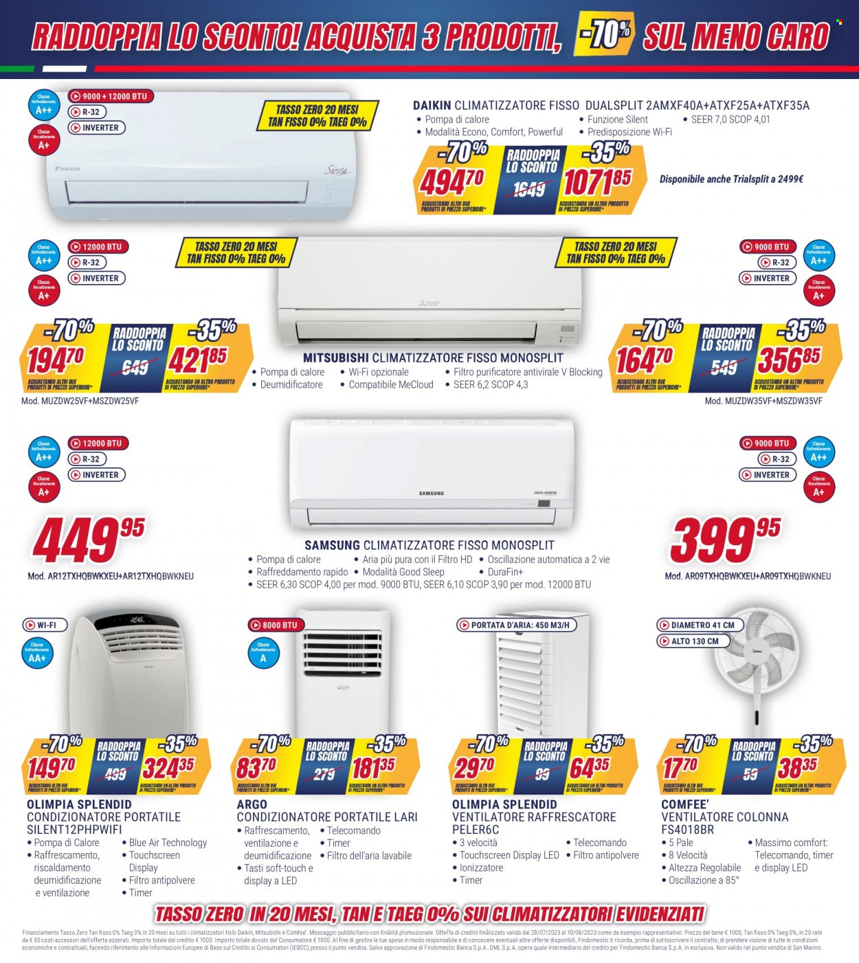 Volantino Trony - 28/7/2023 - 10/8/2023. Pagina 6