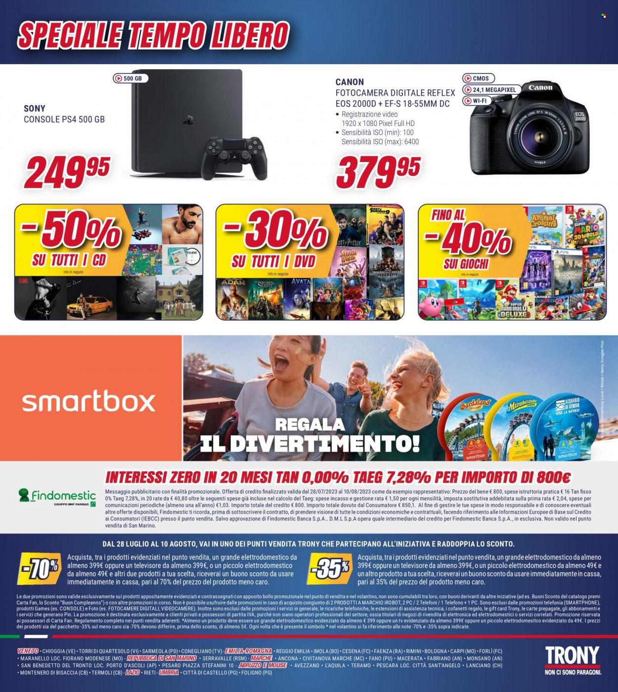 Volantino Trony - 28/7/2023 - 10/8/2023. Pagina 27