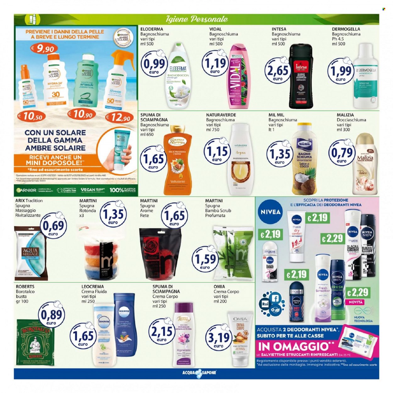 Volantino Acqua & Sapone - 31/7/2023 - 13/8/2023. Pagina 6