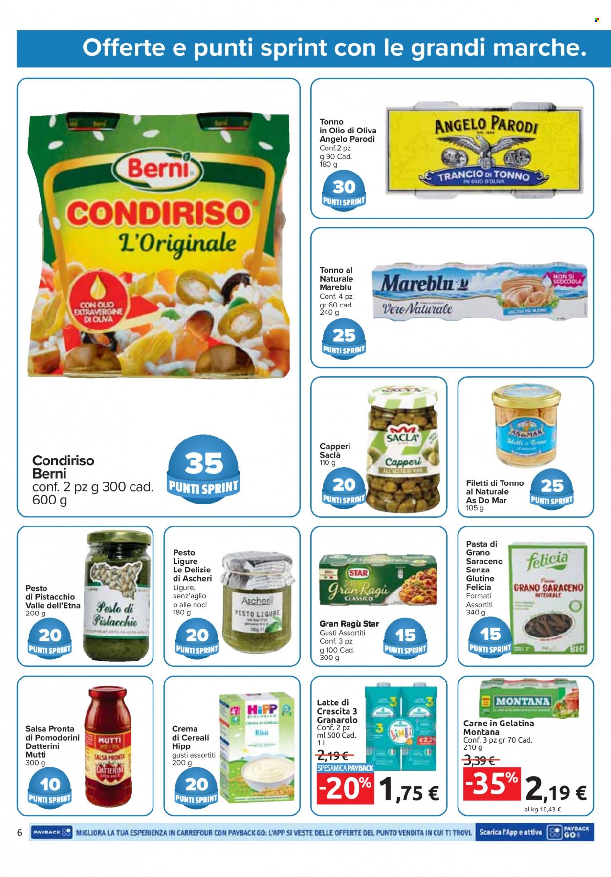 Volantino Carrefour - 2/8/2023 - 3/9/2023. Pagina 6
