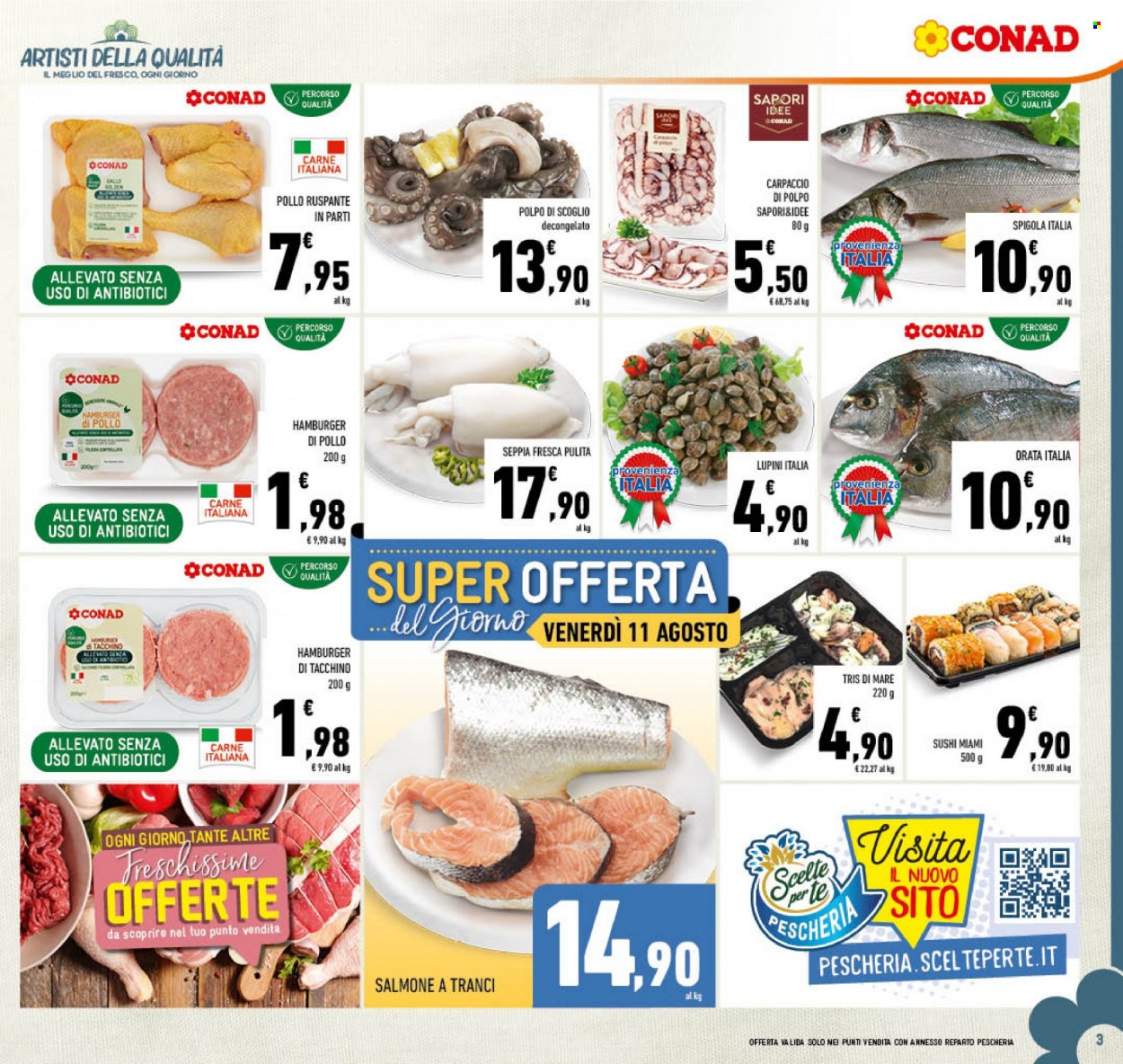 Volantino Conad - 2/8/2023 - 13/8/2023. Pagina 3