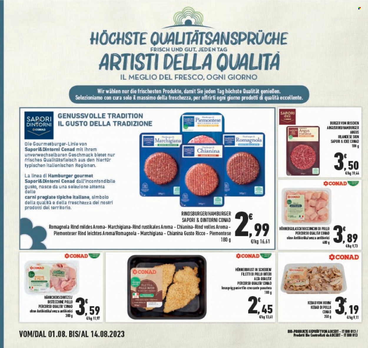 Volantino Conad - 1/8/2023 - 14/8/2023. Pagina 2