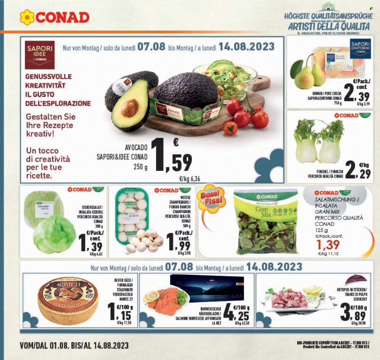 Volantino Conad - 1/8/2023 - 14/8/2023. Pagina 4