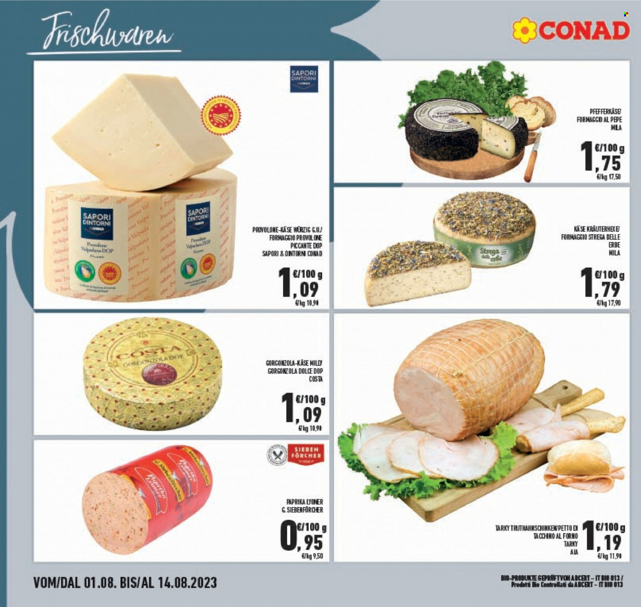 Leták Conad - 1.8.2023 - 14.8.2023. Strana 6