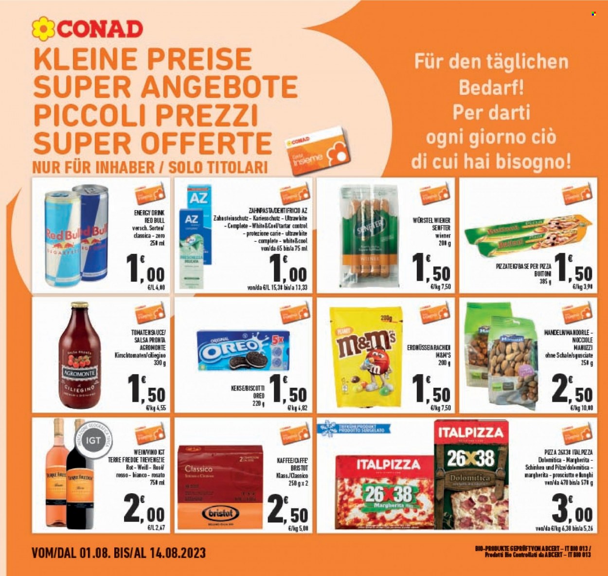 Volantino Conad - 1/8/2023 - 14/8/2023. Pagina 8