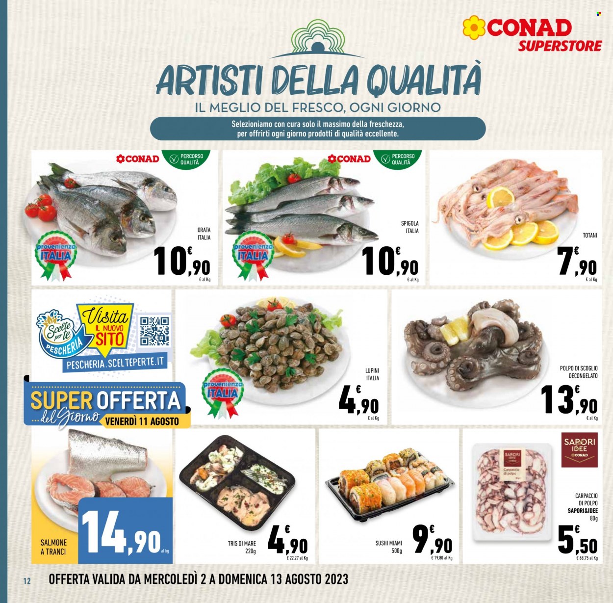 Volantino Conad Superstore - 2/8/2023 - 15/8/2023. Pagina 12