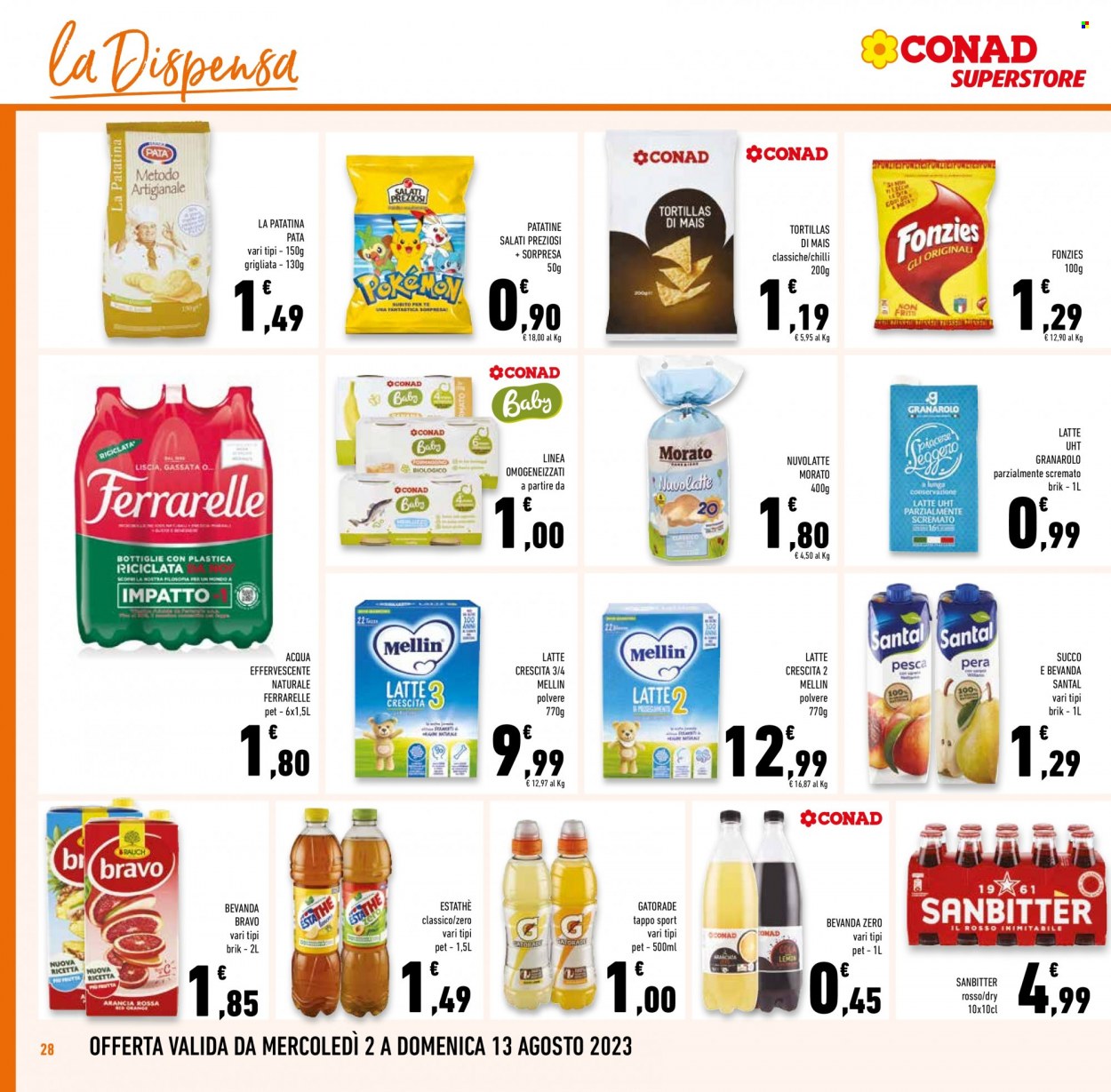 Volantino Conad Superstore - 2/8/2023 - 15/8/2023. Pagina 28