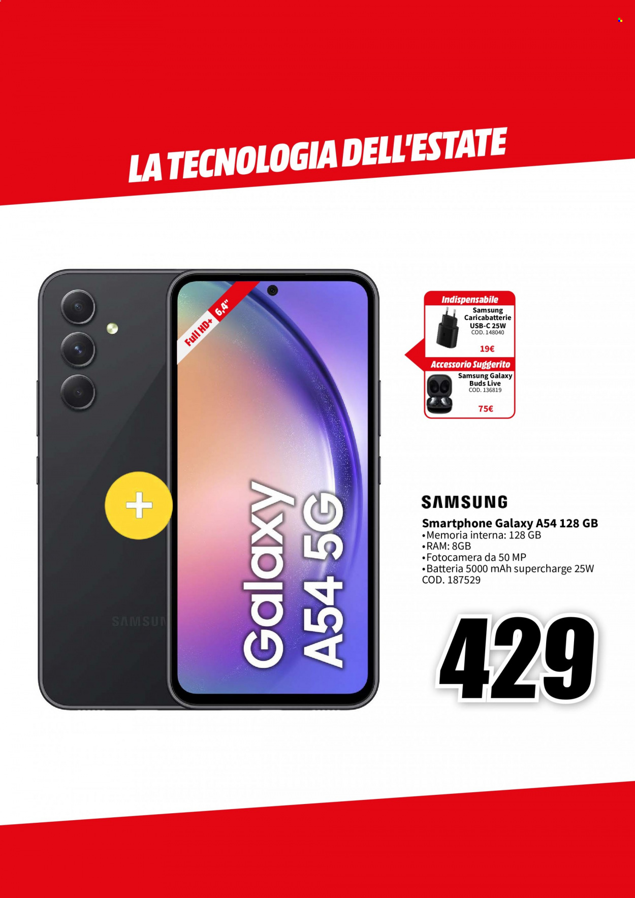 Volantino MediaWorld - 1/8/2023 - 9/8/2023. Pagina 4
