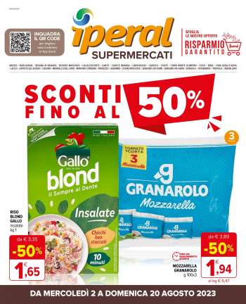 Volantino Iperal - 2/8/2023 - 20/8/2023.