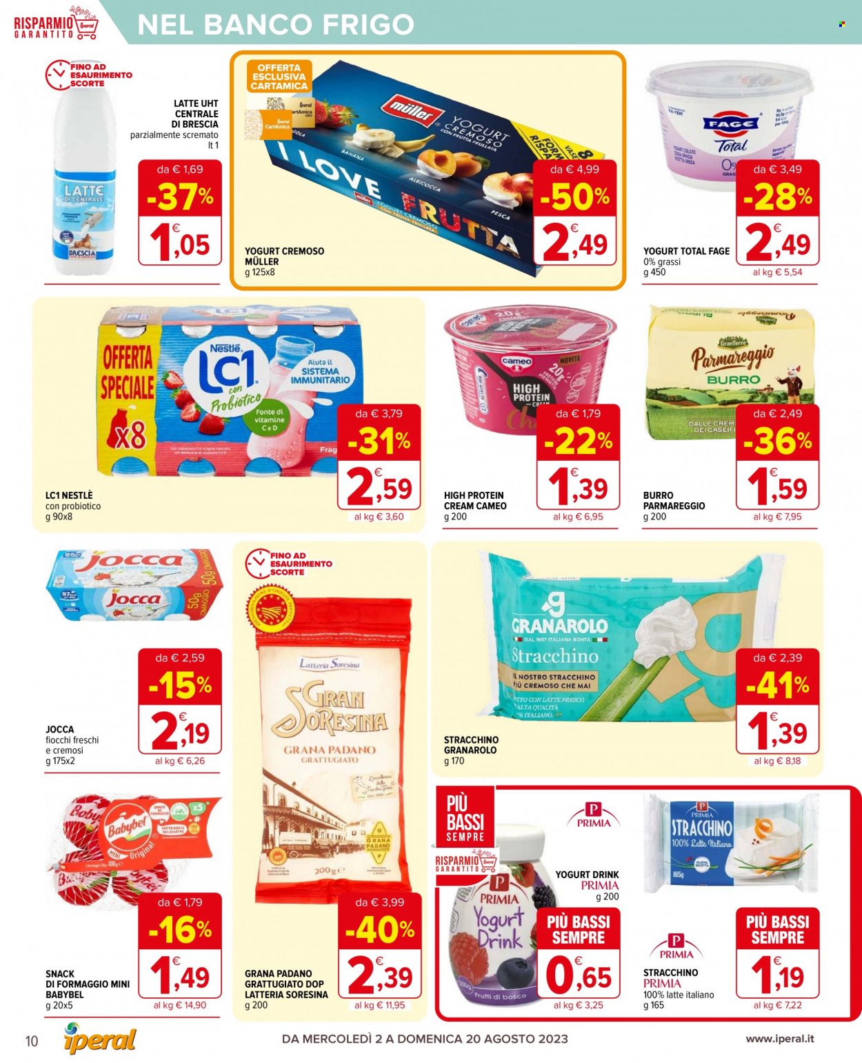 Volantino Iperal - 2/8/2023 - 20/8/2023. Pagina 10