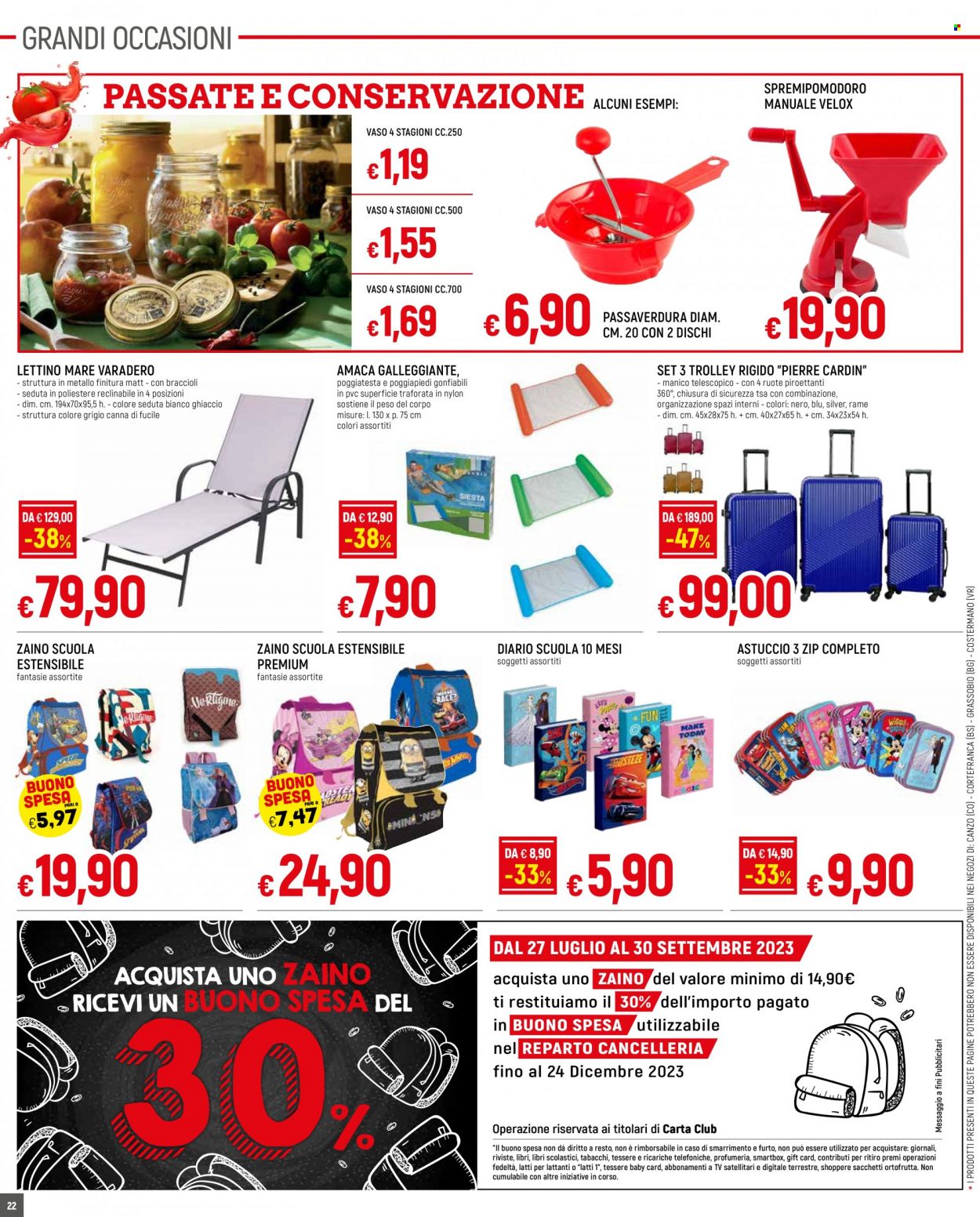 Volantino Famila - 3/8/2023 - 20/8/2023. Pagina 22