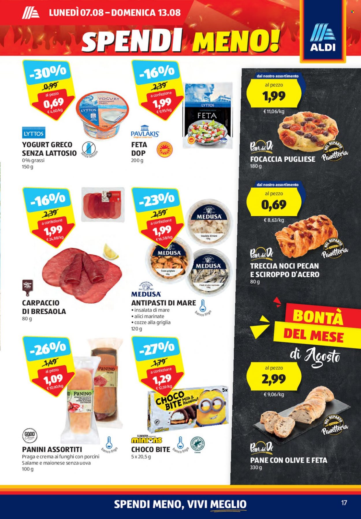 Volantino Aldi - 7/8/2023 - 13/8/2023. Pagina 17