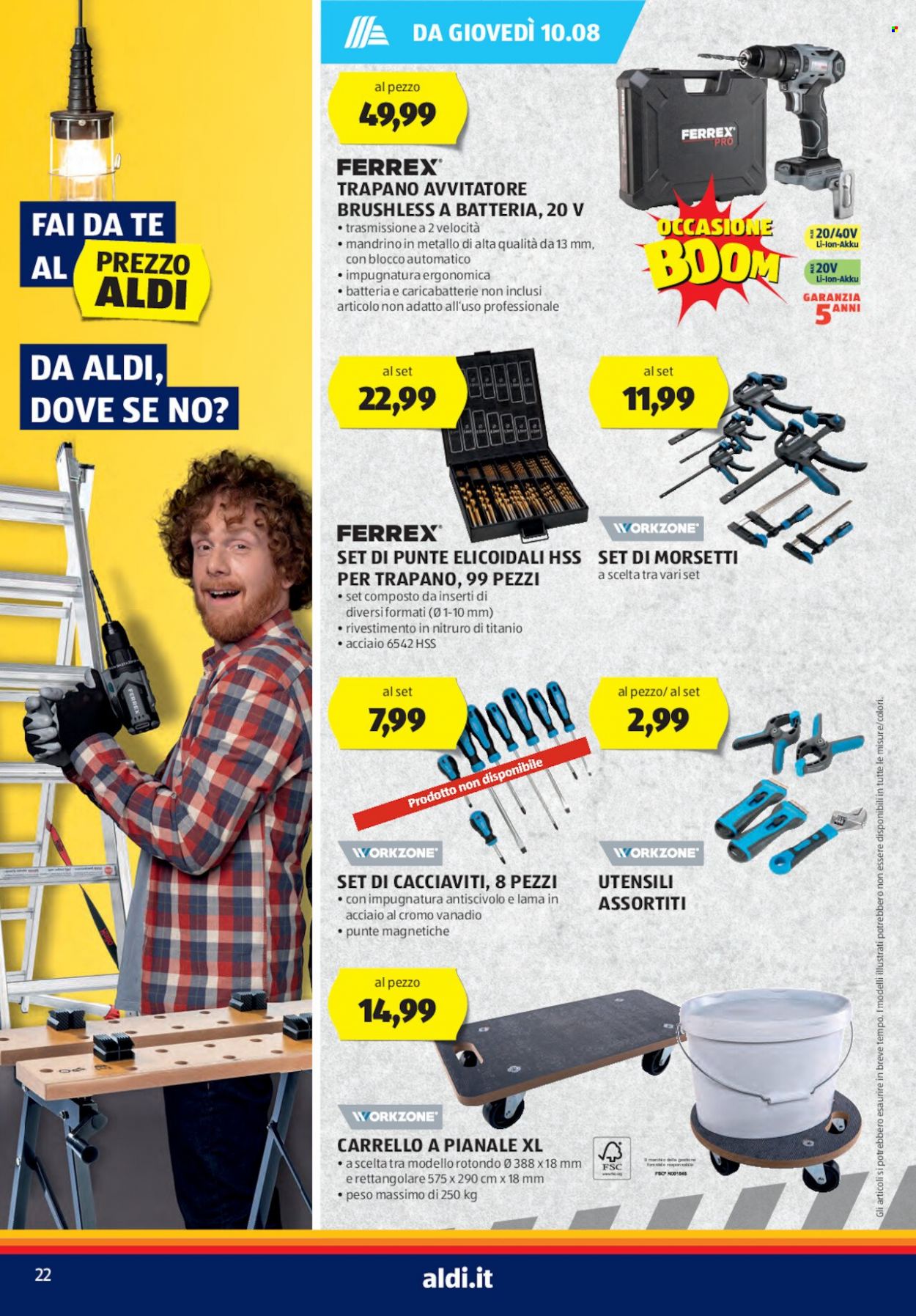 Volantino Aldi - 7/8/2023 - 13/8/2023. Pagina 22