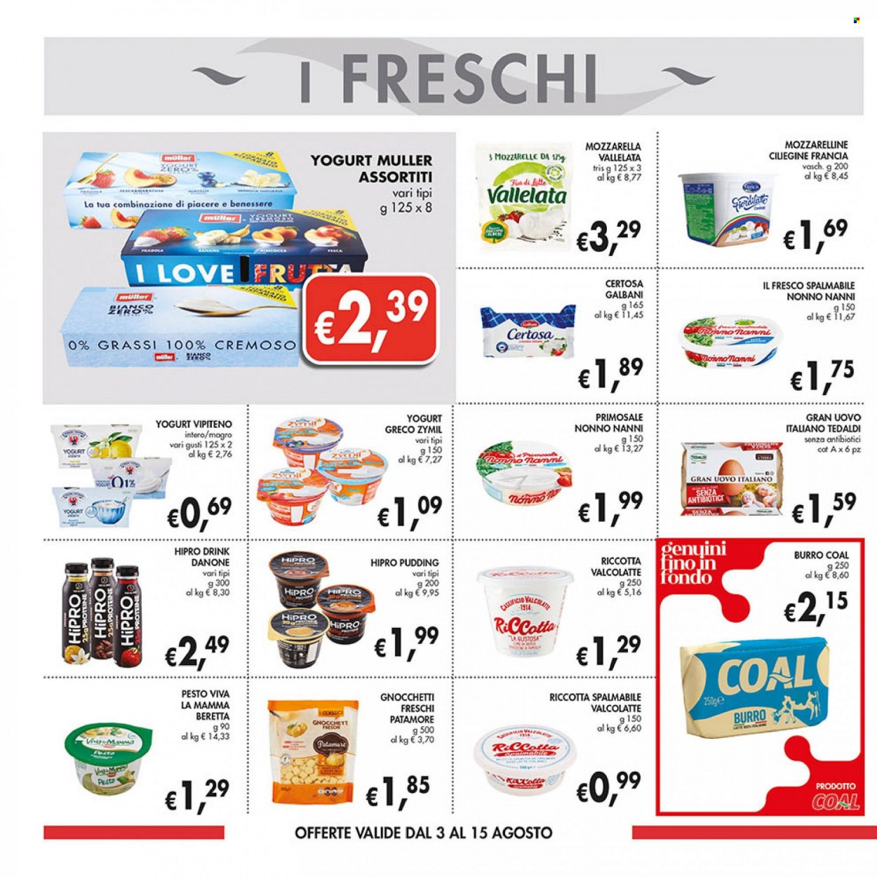 Volantino COAL - 3/8/2023 - 15/8/2023. Pagina 8