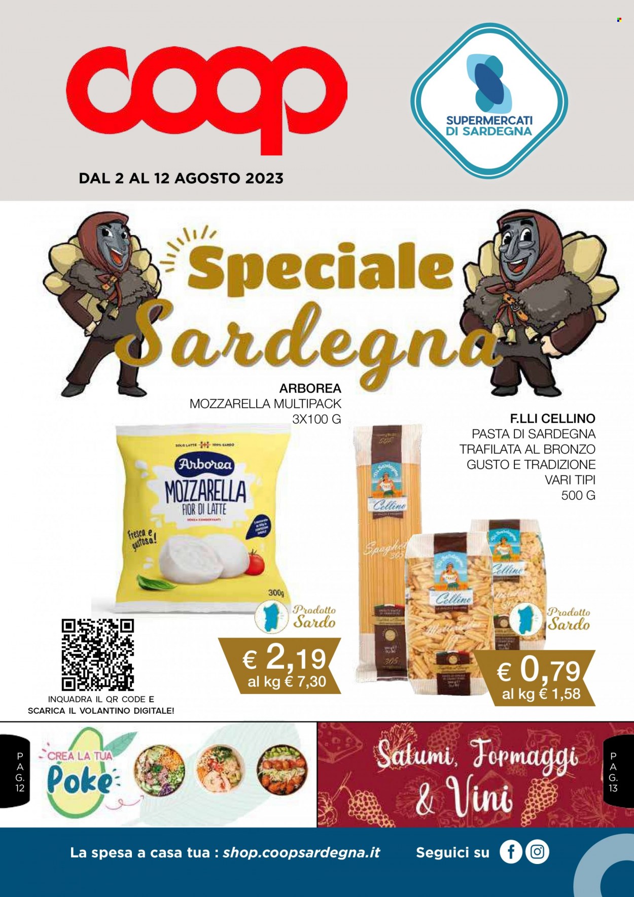 Volantino Coop - 2/8/2023 - 12/8/2023. Pagina 1