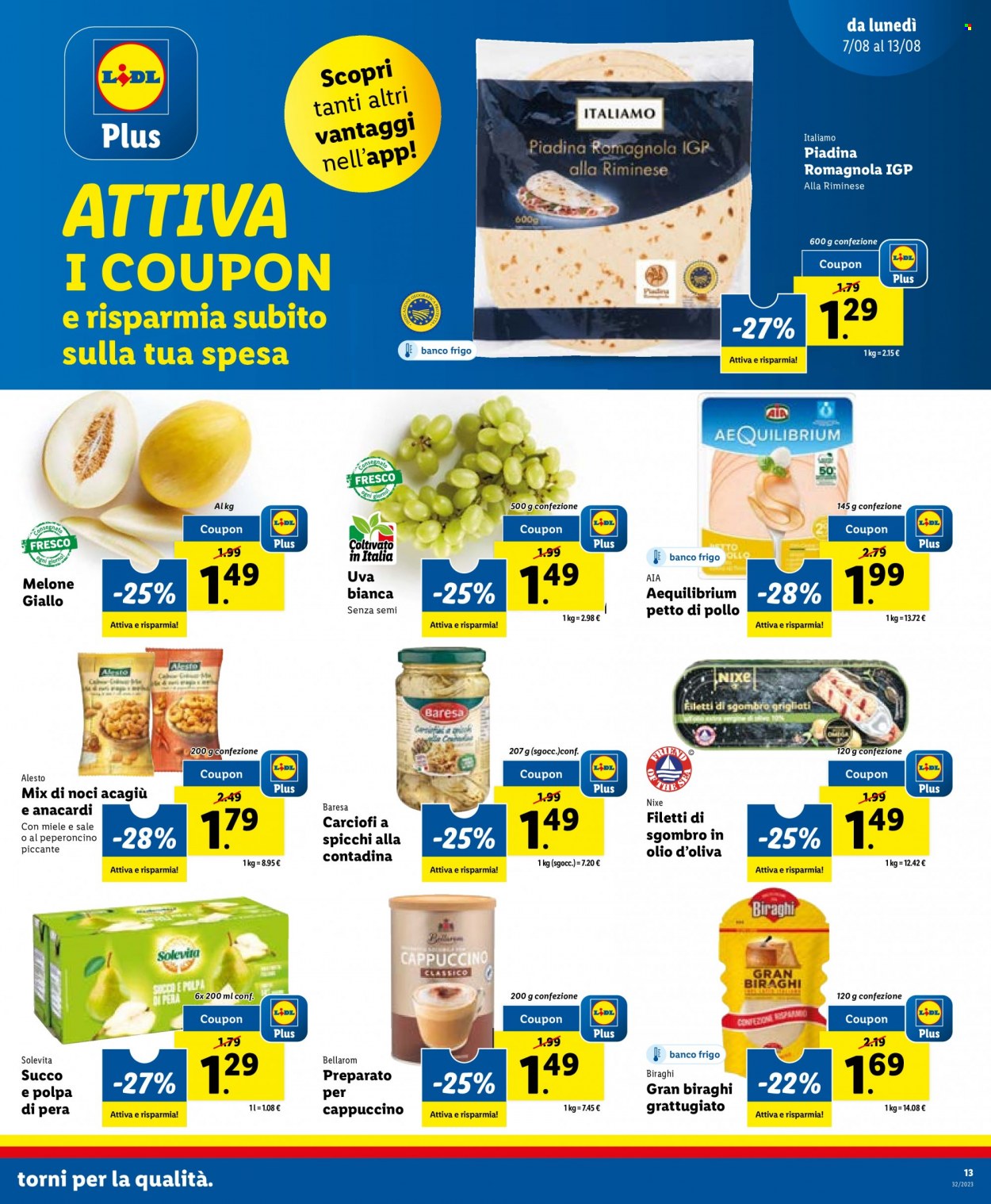 Volantino Lidl - 7/8/2023 - 13/8/2023. Pagina 13