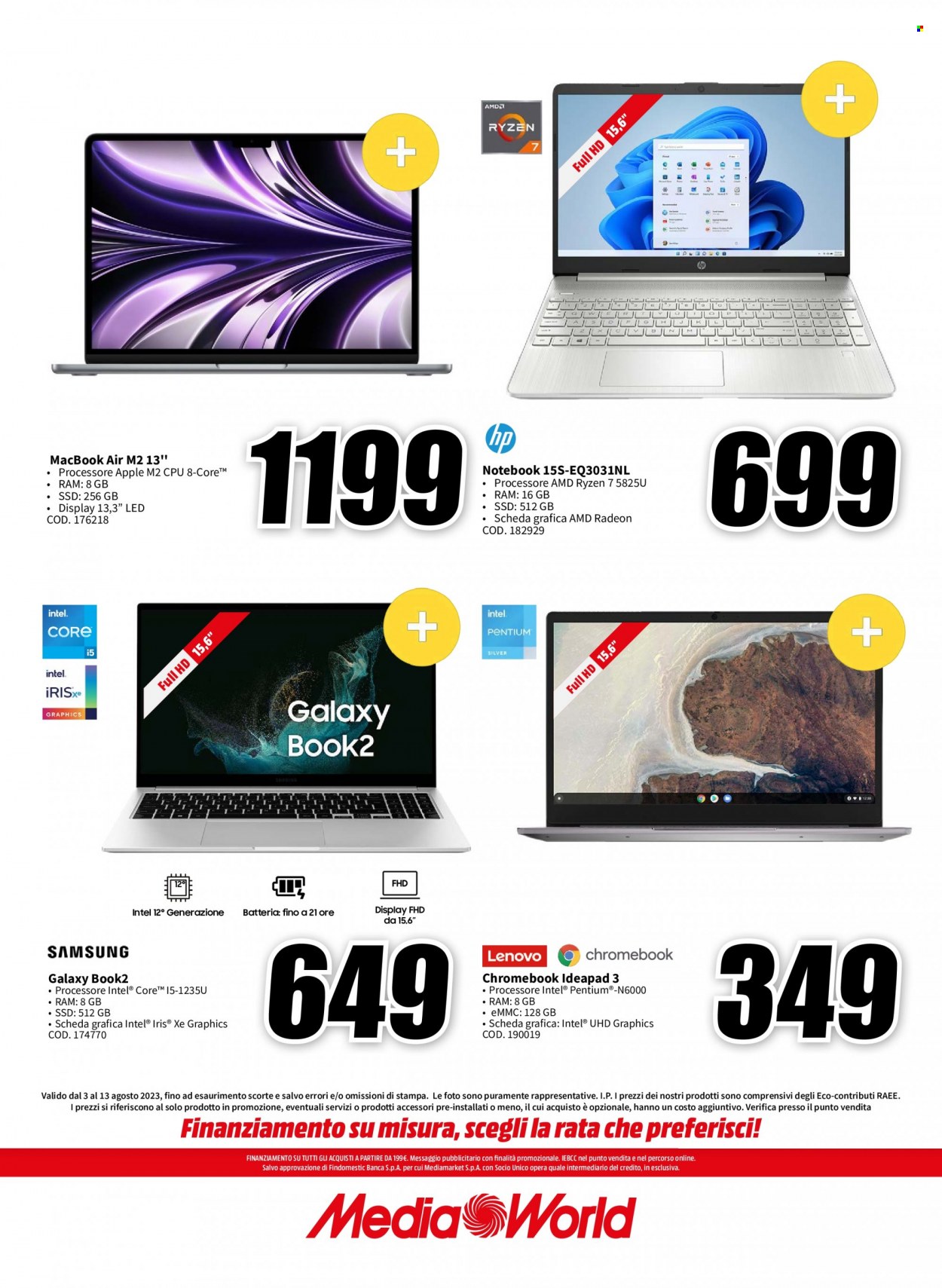 Volantino MediaWorld - 3/8/2023 - 13/8/2023. Pagina 8
