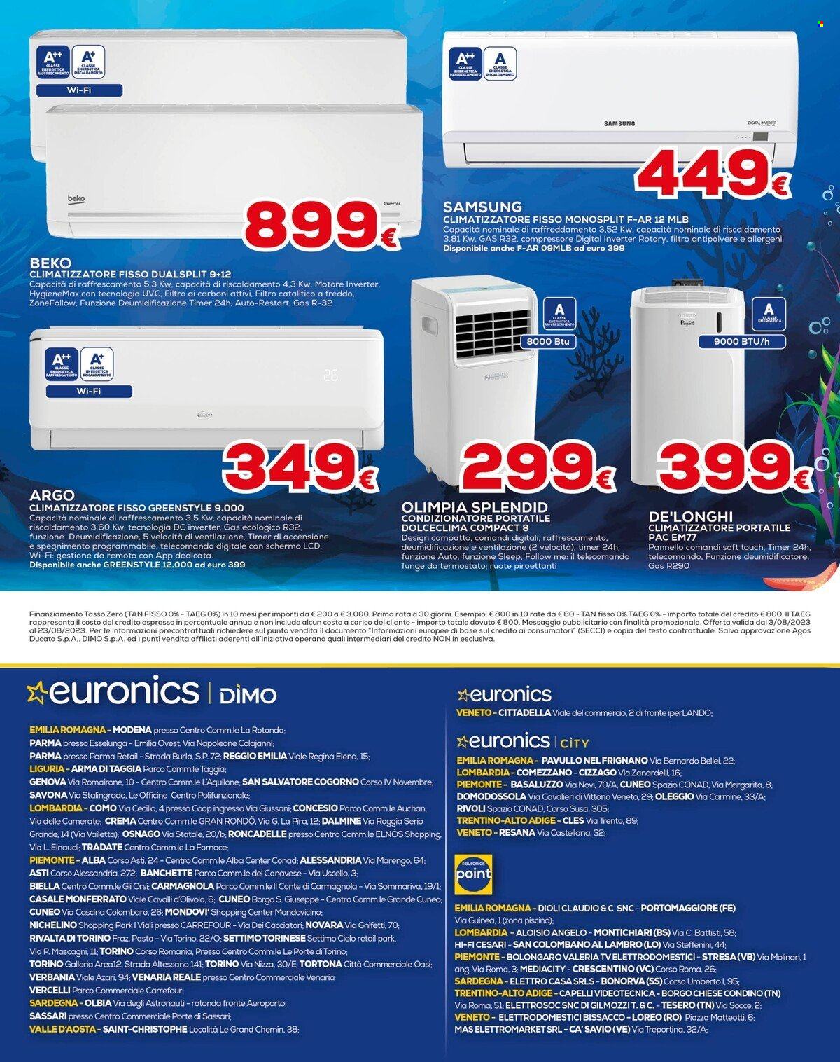 Volantino Euronics - 3/8/2023 - 23/8/2023. Pagina 14