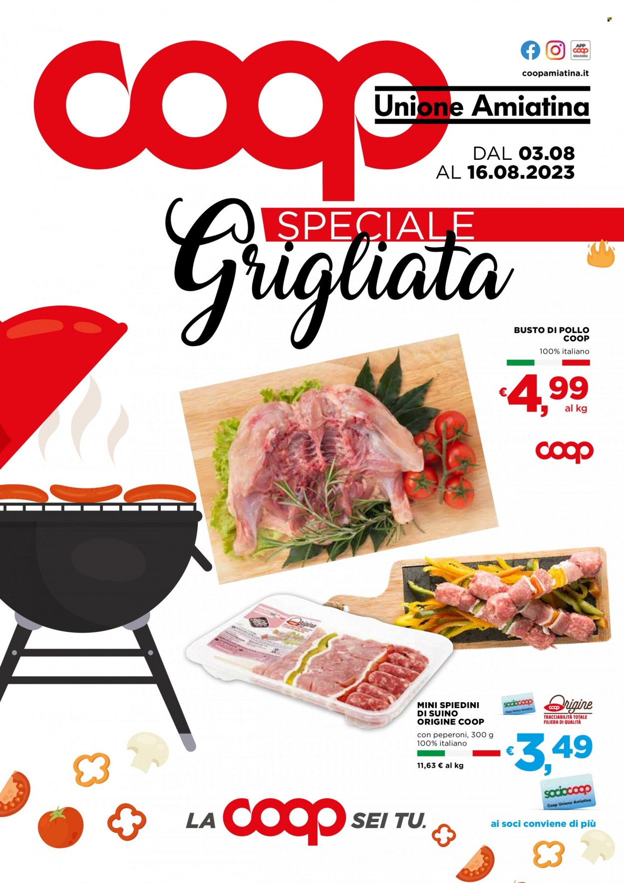 Leták Coop - 3.8.2023 - 16.8.2023. Strana 1
