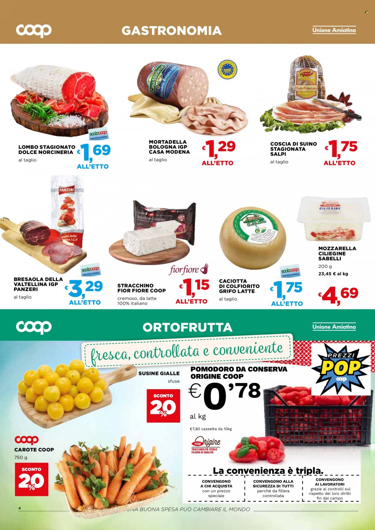 Leták Coop - 3.8.2023 - 16.8.2023. Strana 4