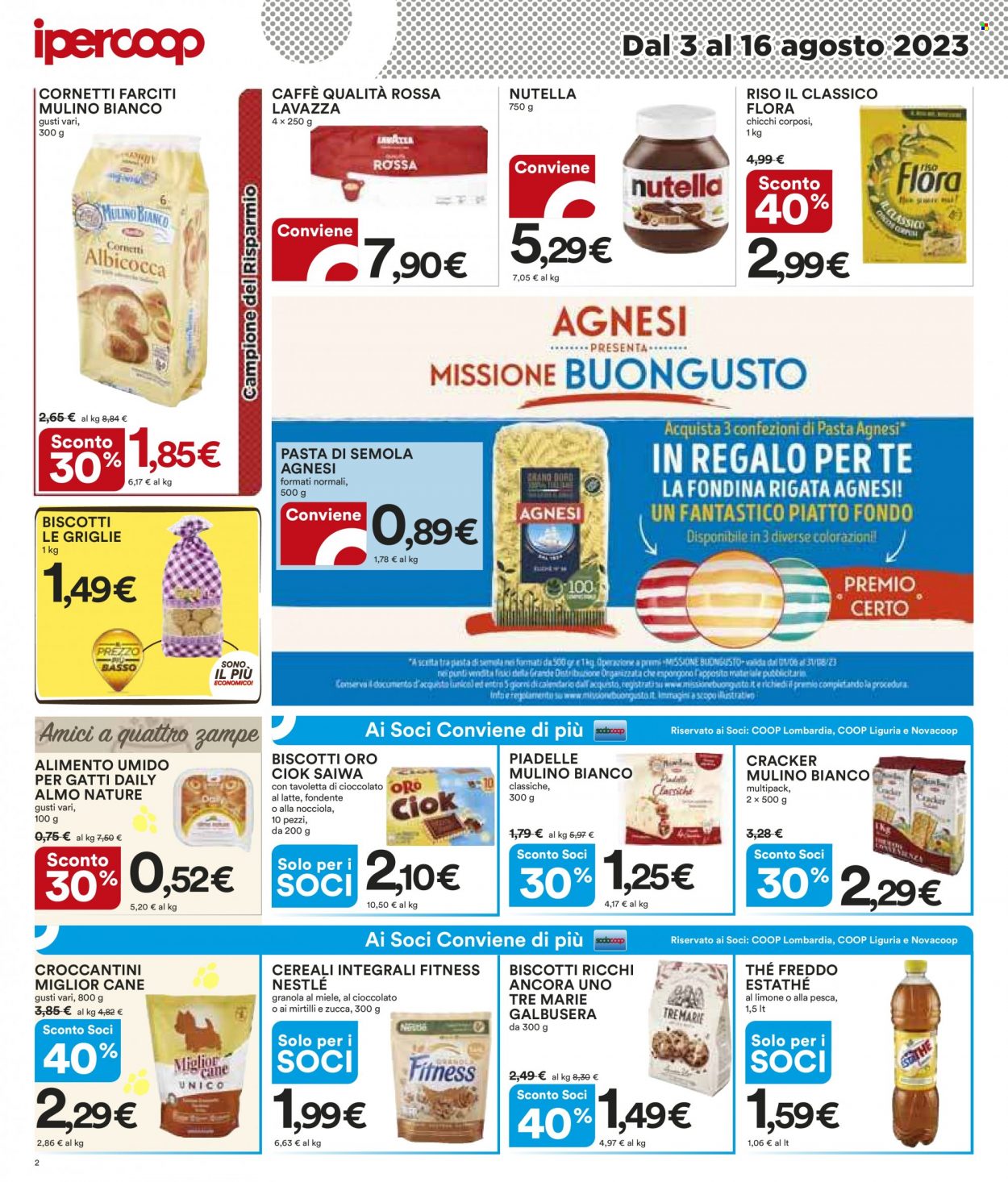 Volantino Coop - 3/8/2023 - 16/8/2023. Pagina 2