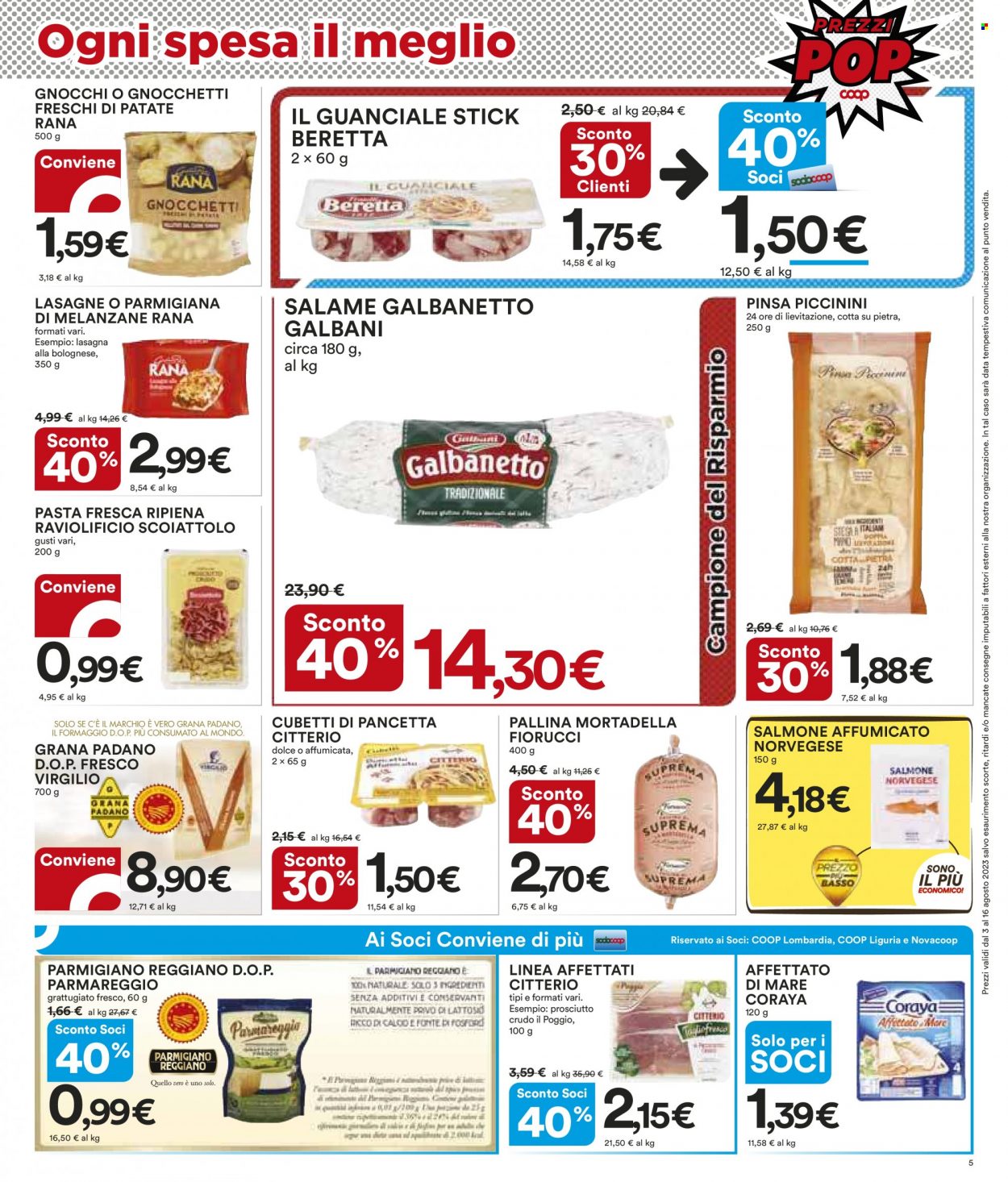 Volantino Coop - 3/8/2023 - 16/8/2023. Pagina 5