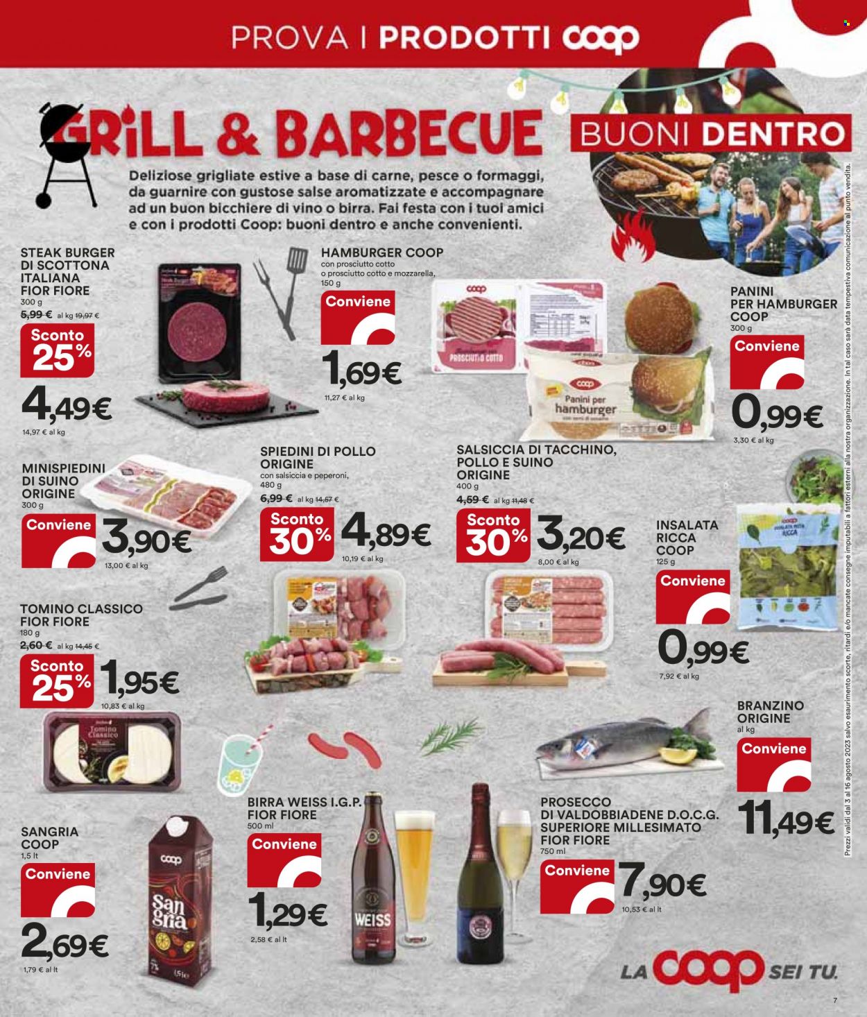 Volantino Coop - 3/8/2023 - 16/8/2023. Pagina 7