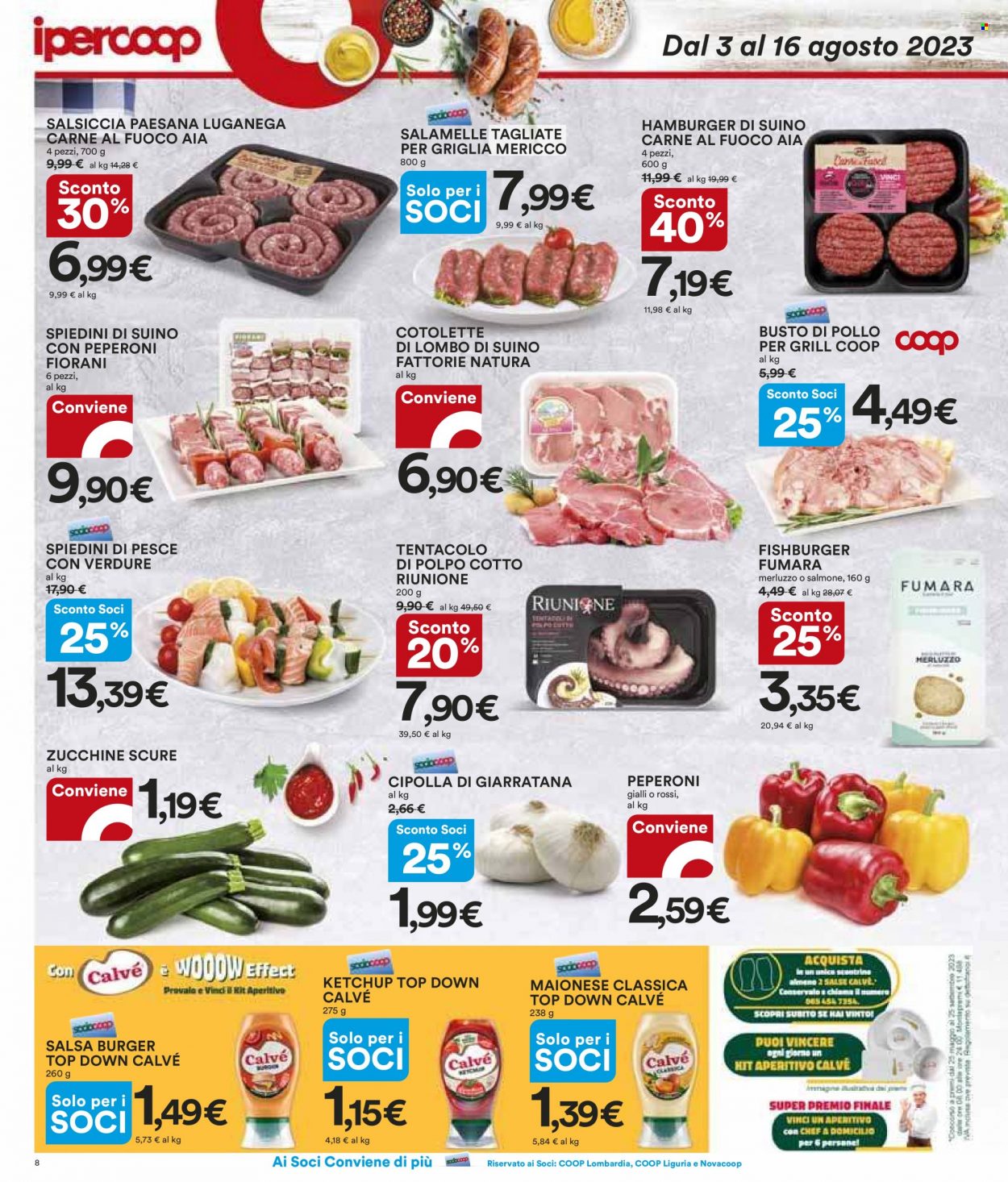 Volantino Coop - 3/8/2023 - 16/8/2023. Pagina 8