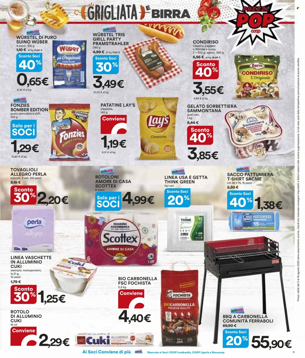 Volantino Coop - 3/8/2023 - 16/8/2023. Pagina 11