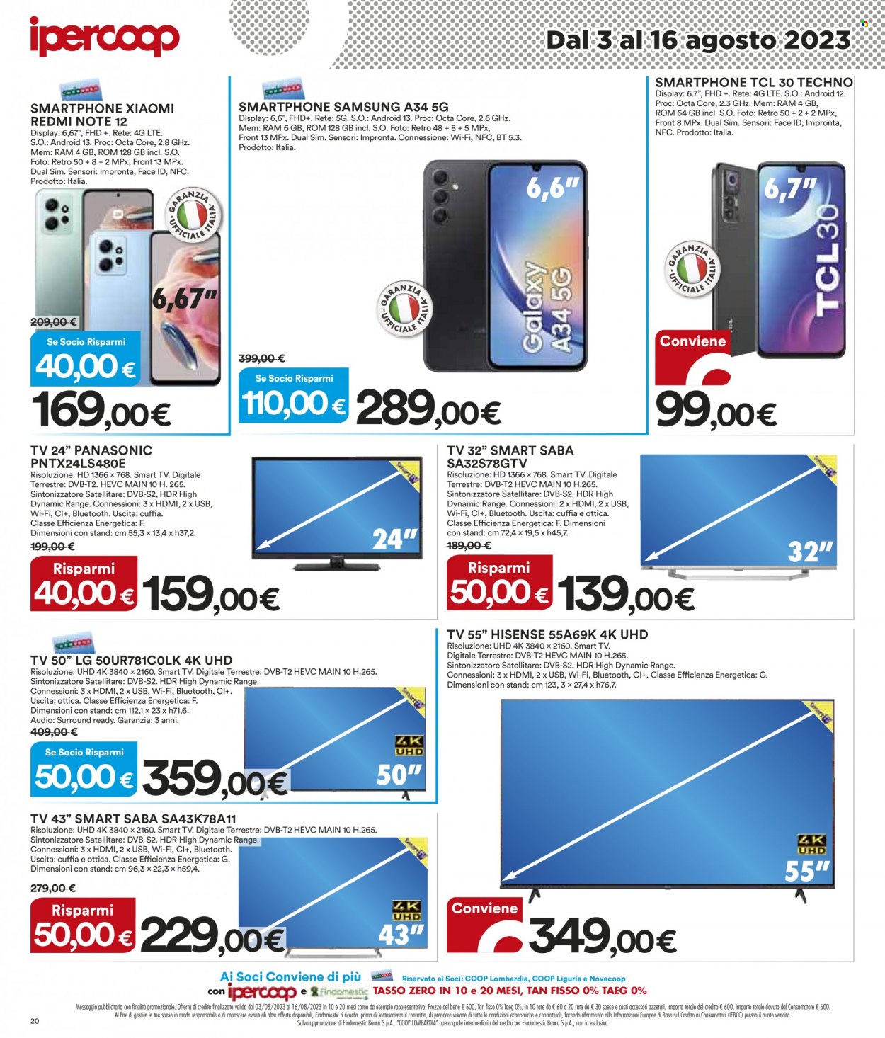 Volantino Coop - 3/8/2023 - 16/8/2023. Pagina 20