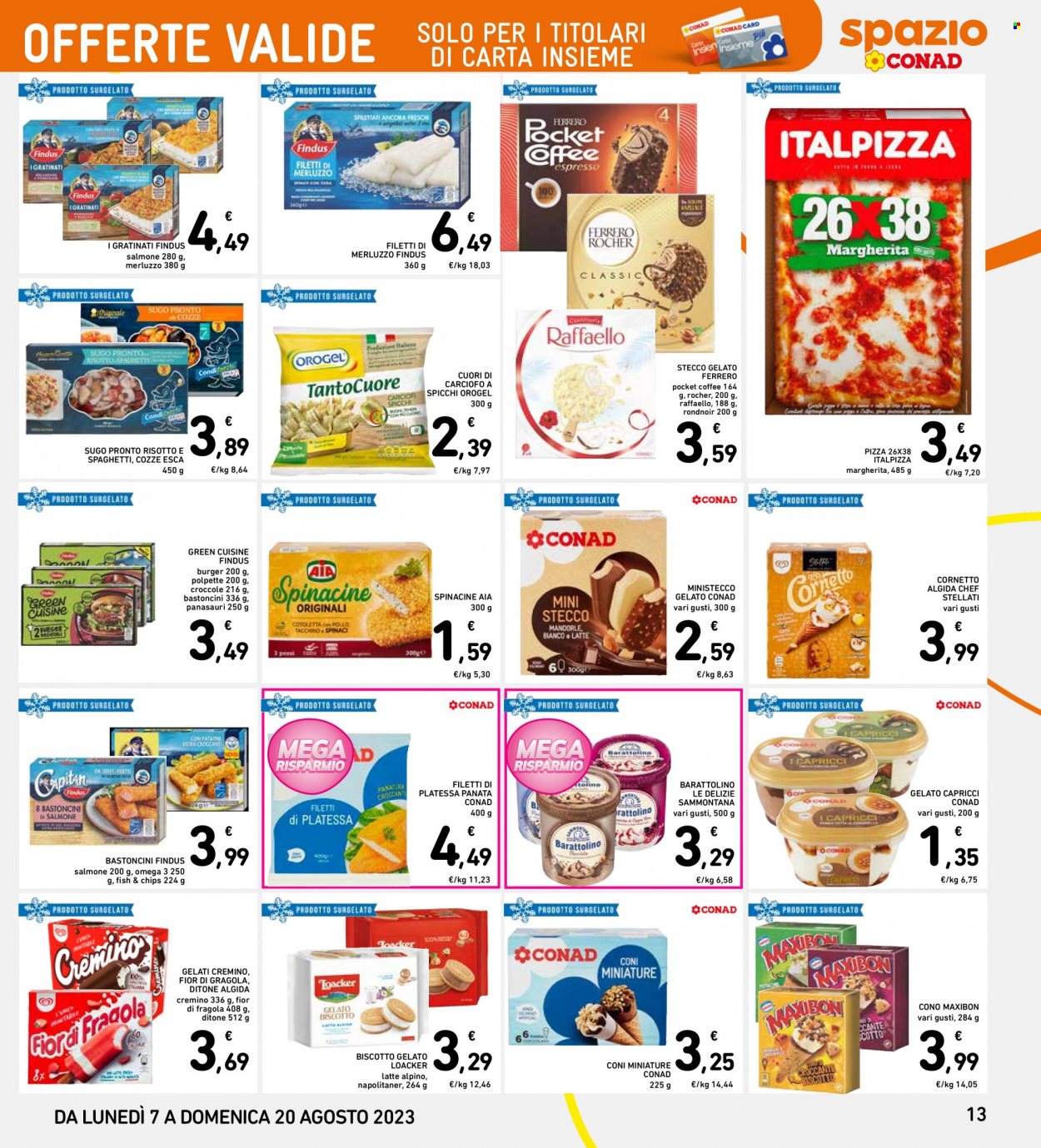 Volantino Spazio Conad - 7/8/2023 - 20/8/2023. Pagina 13