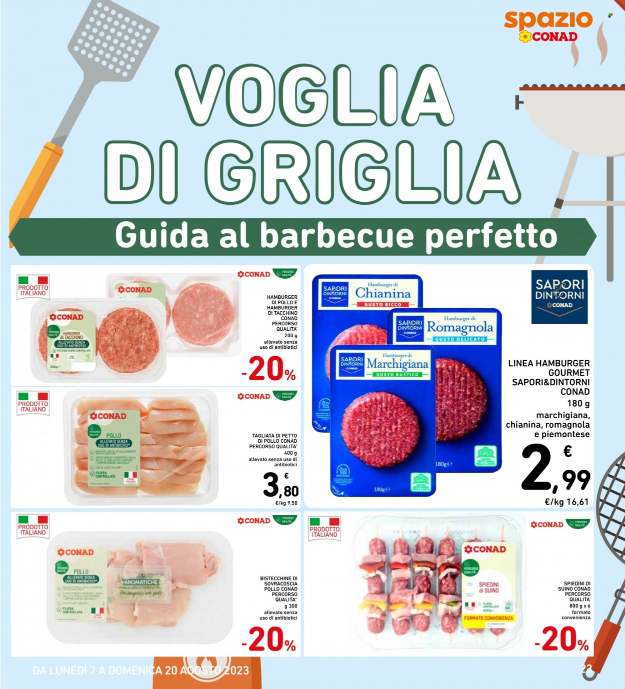 Volantino Spazio Conad - 7/8/2023 - 20/8/2023. Pagina 23