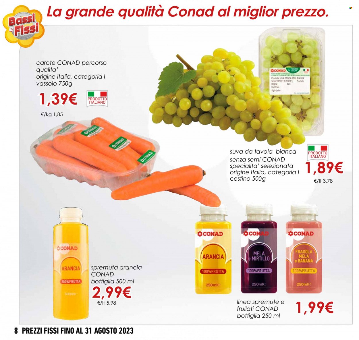Volantino Conad - 1/8/2023 - 31/8/2023. Pagina 8