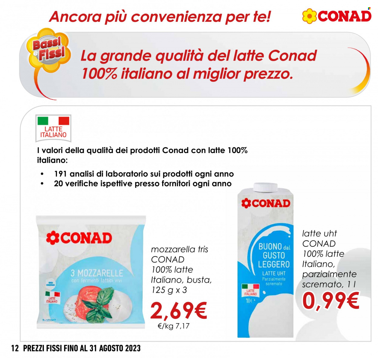 Volantino Conad - 1/8/2023 - 31/8/2023. Pagina 12